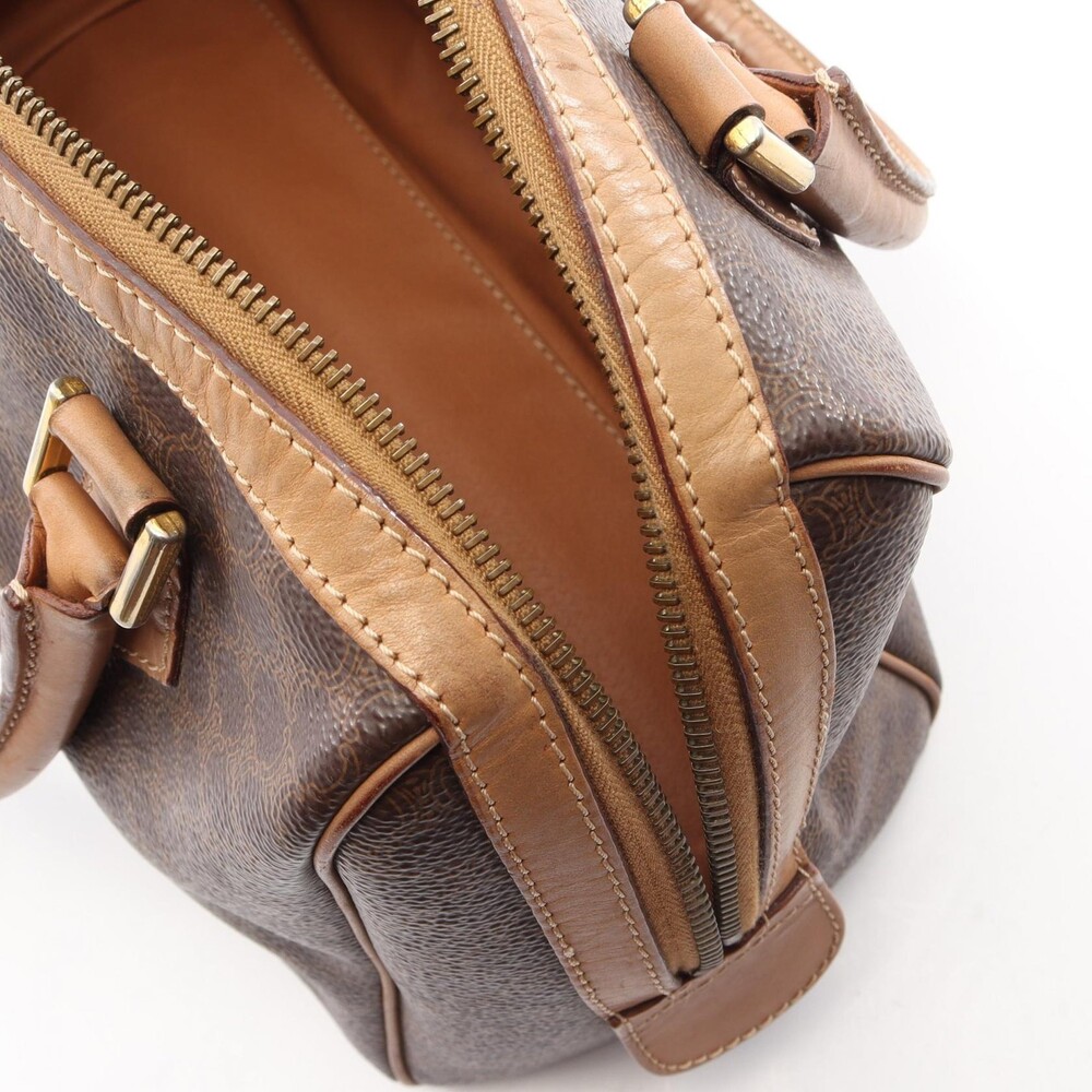 Celine Macadam Handbag Canvas Leather #272950C43B - Picture 6 of 11